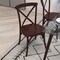 Merrick Lane Bardstown X-Back Bistro Style Wooden High Back Dining Chair